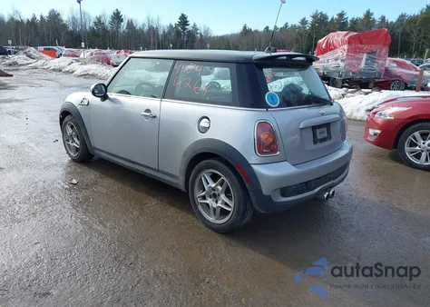 2008 Mini Cooper S z USA, uszkodzony, nr VIN WMWMF73578TV33020